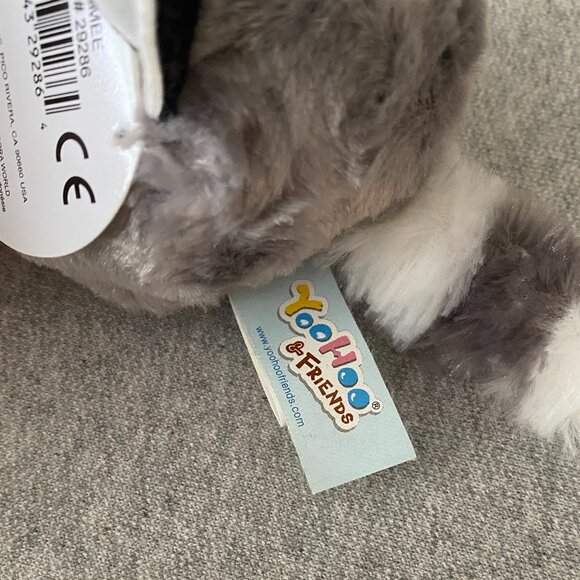 NWT Aurora YooHoo & Friends Lemmee Lemur Mini Round Ball 3" 2017 - Picture 10 of 12